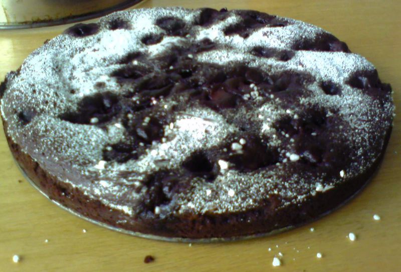 Schoko-Himbeer-Kuchen