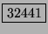 \fbox{32441}