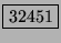 \fbox{32451}