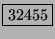 \fbox{32455}
