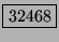 \fbox{32468}