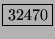 \fbox{32470}