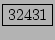 \fbox{32431}