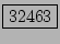 \fbox{32463}