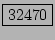 \fbox{32470}
