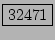 \fbox{32471}