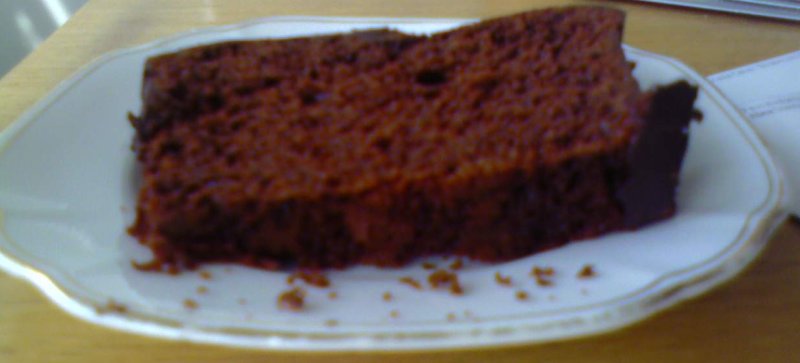 Schokoladenkuchenstück